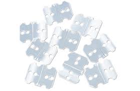 Slec Mylar Flat Hinges - Pack of 25