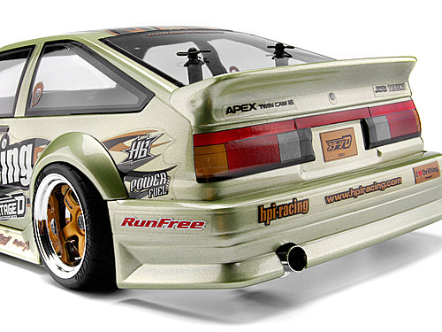 HPI EU Stage-D Trueno AE86 Run Free Add On Bodykit Parts (Fits HPI-17209)