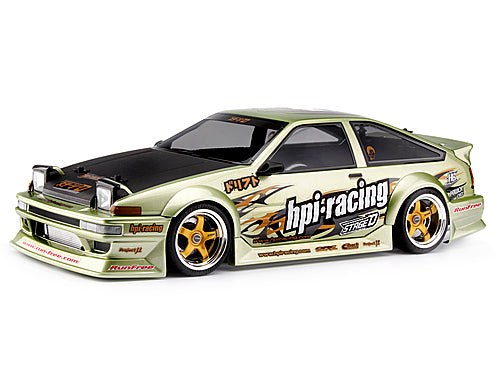 HPI EU Stage-D Trueno AE86 Run Free Add On Bodykit Parts (Fits HPI-17209)
