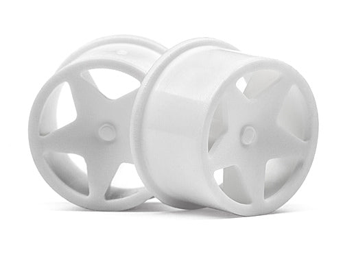 HPI SPARES Q32 SUPER STAR WHEEL SET F/R (WHITE/18X10/18X14/4PCS) (HPI 7)