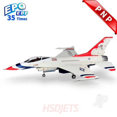 HSD F-16 105mm EDF Foam Jet - Thunderbird V2 (PNP 12S)