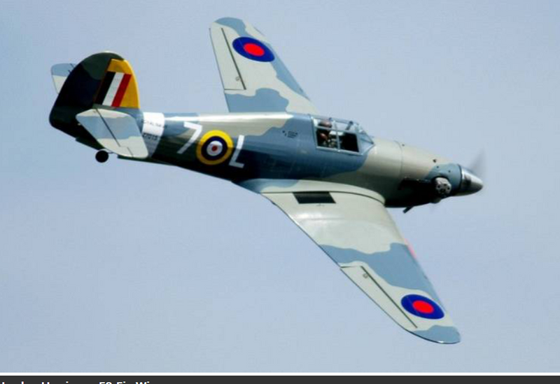VQ Hawker Hurricane ARF Model
