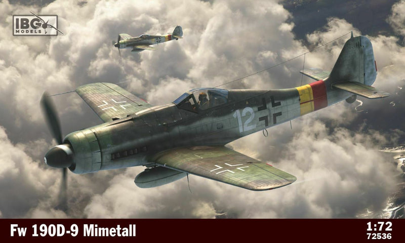 IBG 1/72 Focke-Wulf Fw 190D-9 Mimetall 72536