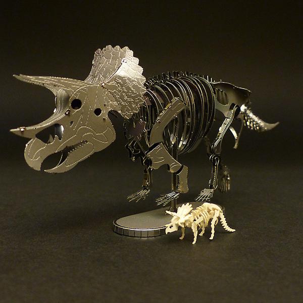 Metal Earth Triceratops Skeleton Kit