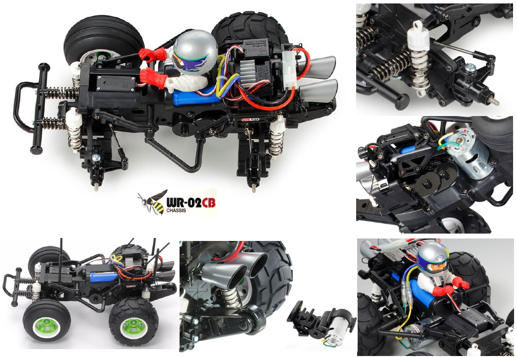 TAMIYA 1/10 RC COMICAL HORNET (WR-02CB)