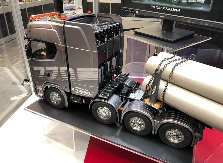 Tamiya SCANIA 8X4/4 Tractor Kit