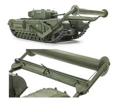 AFV Club 1:35 Scale Churchill TLC Type A with Carpet Laying Devices Kit