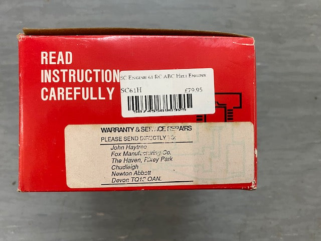 SC Engine 61 RC ABC Heli Engine