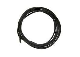 1 metre roll 1mm 18AWG Silicone Wire Black
