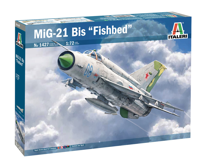 Italeri 1/72 MiG-21bis Fishbed IT1427