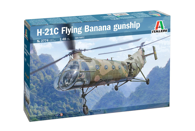 Italeri 1/48 H-21C FLYING BANANA GUNSHIP IT2774