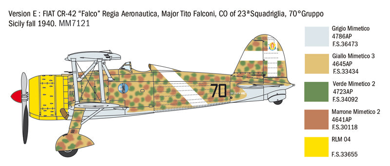Italeri 1/48 FIAT CR.42 Falco IT2801