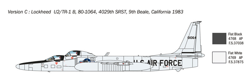 Italeri 1/48 Lockheed U-2 TR-1A/B IT2809