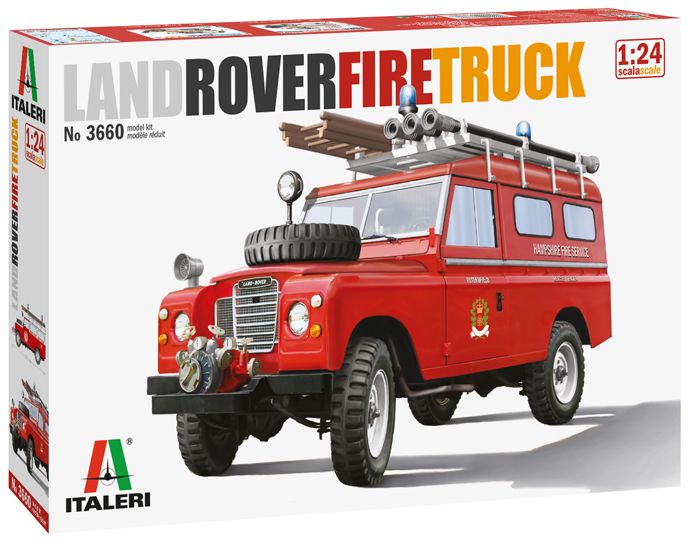 Italeri 1/24 Land Rover Fire Truck IT3660