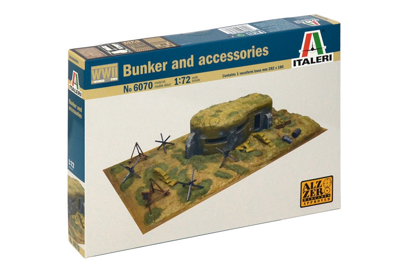 Italeri 1/72 BUNKERS & ACCESSORIES 6070