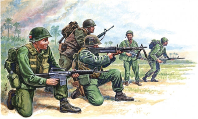 Italeri 1/72 VIETNAM WAR US SPECIAL FORCES 6078