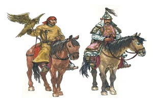 Italeri 1/72 XIIITH CENTURY-MONGOL CAVALRY 6124