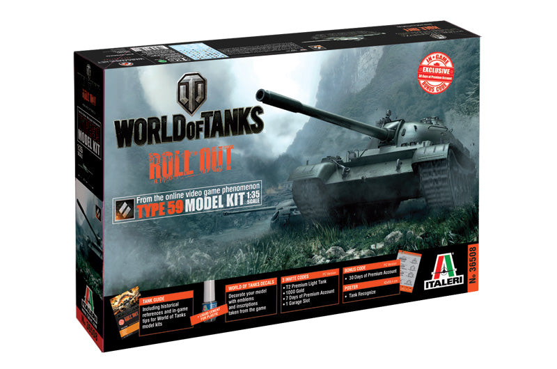 Italeri 1/35 World of Tanks - Type 59 IT36508