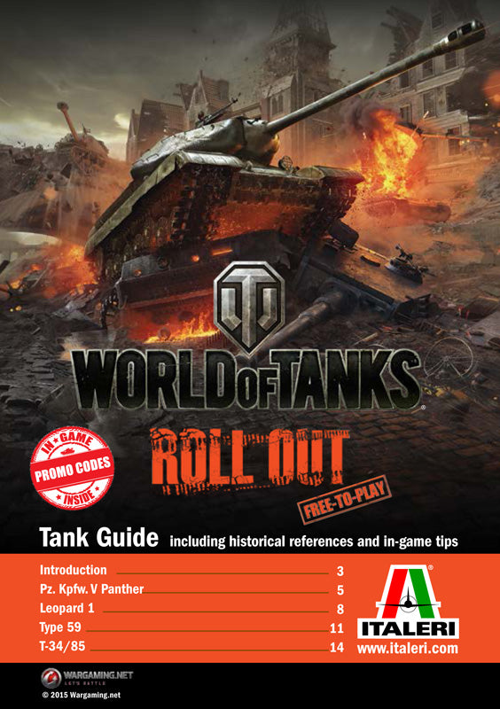 Italeri 1/35 World of Tanks - Type 59 IT36508