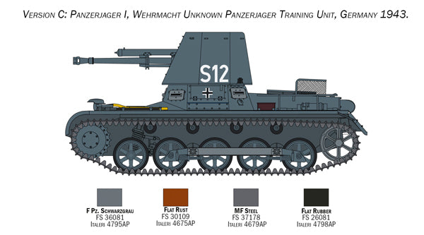 Italeri 1/35 Panzerjäger I IT6577