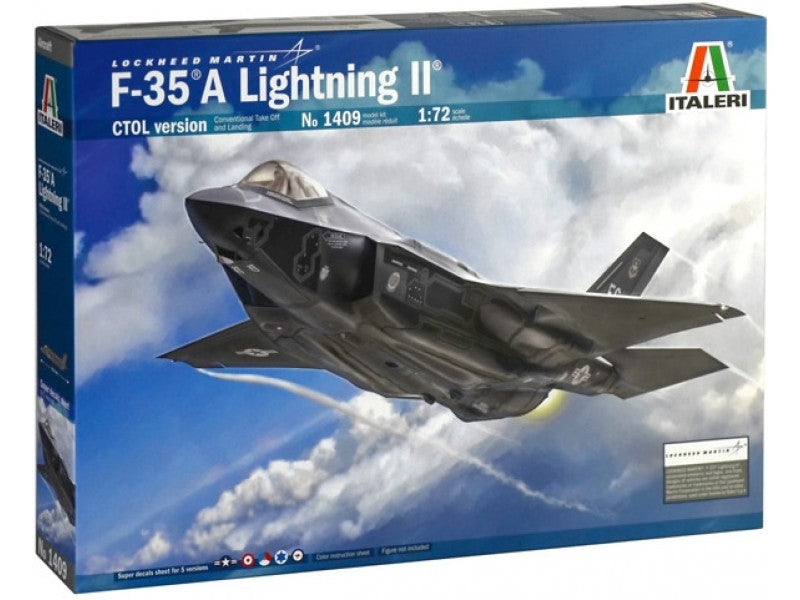 Italeri 1/72 scale F-35A Lightning II CTOL Version IT1409
