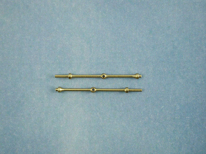 1 Hole Capping Stanchion Brass 20mm (pk10)