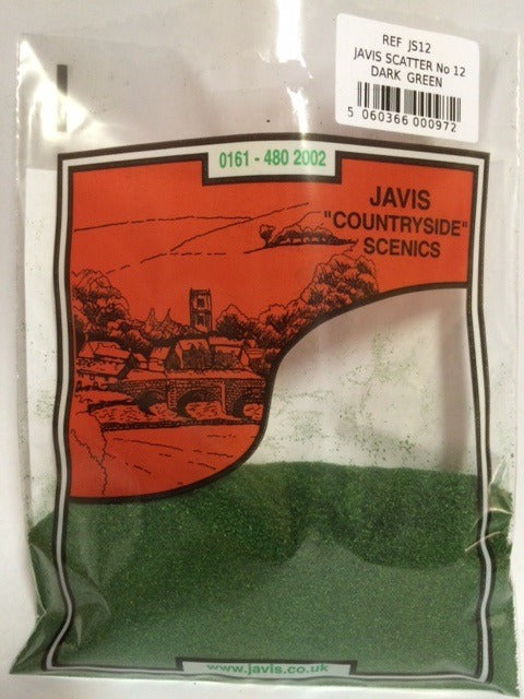 Javis JS12 Dark Green Scatter Material