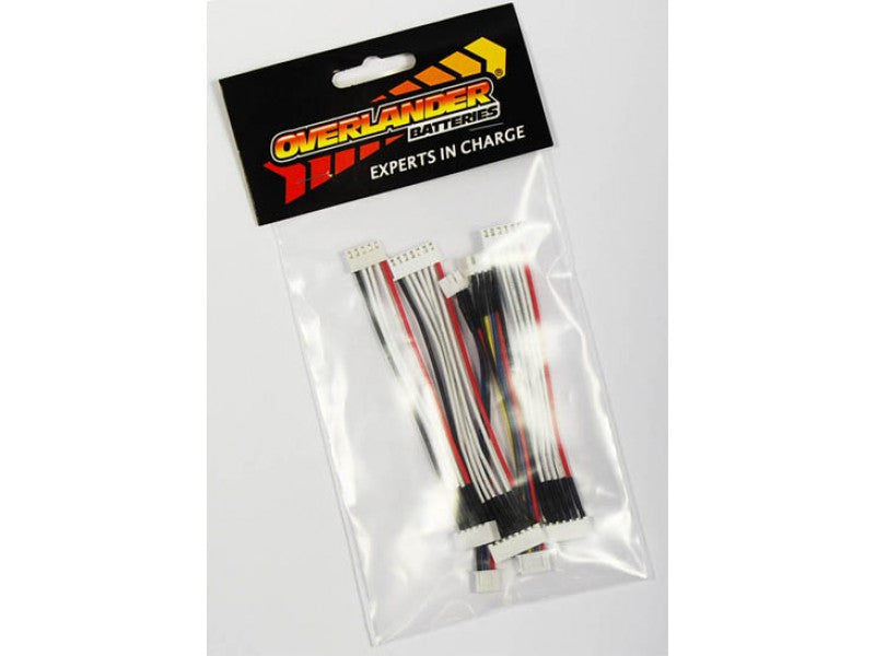 JST XH Balance Extension Leads 2-6 Cell Pack - SKU 2143
