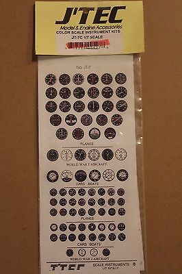 Color Scale Instrument Kit 1/8 Scale