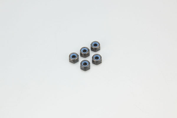 Kyosho NYLON LOCK NUTS M3 x3.3 (5)