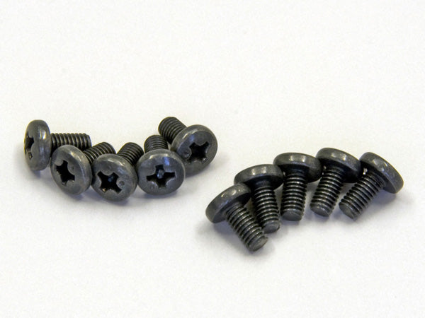 Kyosho BIND HEAD 3X6MM METALLIC SCREWS (10)