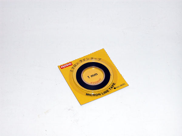 Kyosho MICRON TAPE - (BLACK) 1MM X 5M