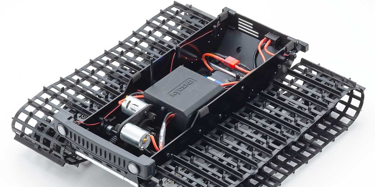 Kyosho Trail King 1:12 Readyset EP Belt Vehicle (KT431S) - T2 Blue