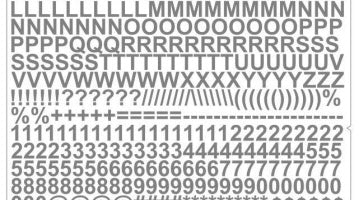 10A ARIAL LETTERING 10 MM IN GOLD