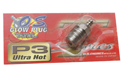 O.S. Glowplug Type P3 (Ultra Hot)