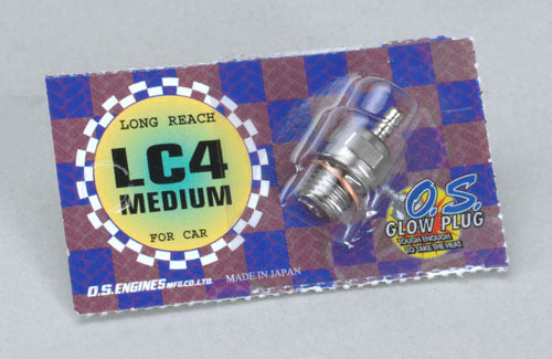 OS Engine Glowplug Type LC4(Medium)