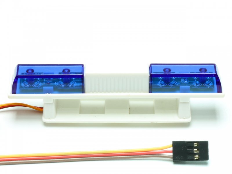 LED Police Light (blue/blue)