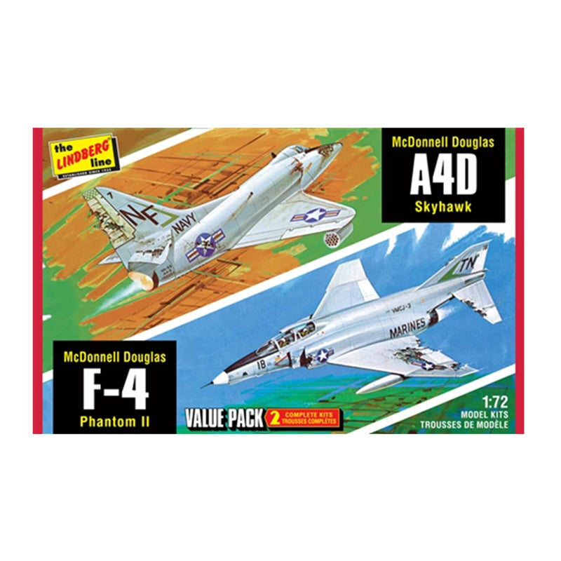 Lindberg 2 Pack Vietnam Era Fighters - F-4G LN433