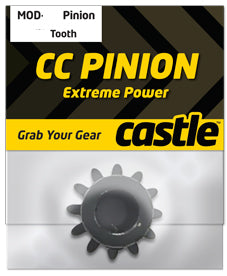 CC PINION 12 Tooth - MOD1.5 8mm shaft (for use with CMIR075
