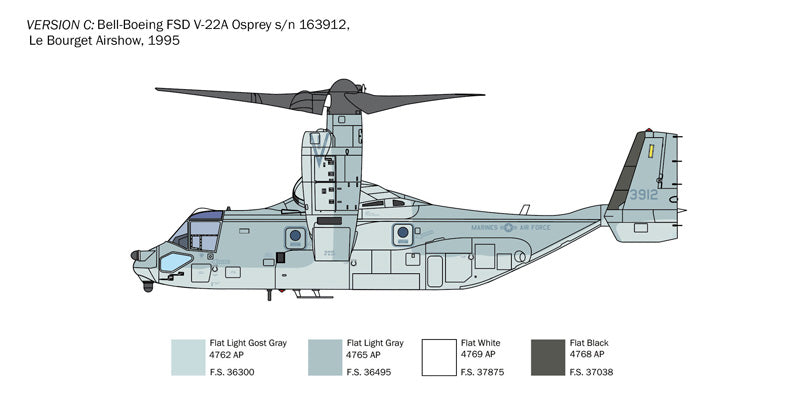 Italeri 1/72 V-22A Osprey 1463