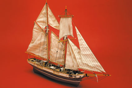 Mantua (Panart) La Rose 1835 1:47 schooner kit