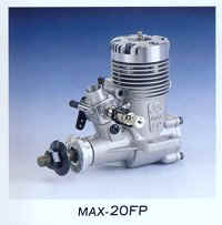 O.S MAX 20FP Aircraft Engine inc. Silencer - THIS IS A NEW ENGINE - 1 ONLY