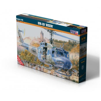 Plastic helicopter kit 1:72 UH-1D Heer