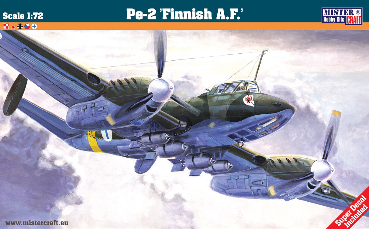 Pe-2 Finnish A.F. 1:72
