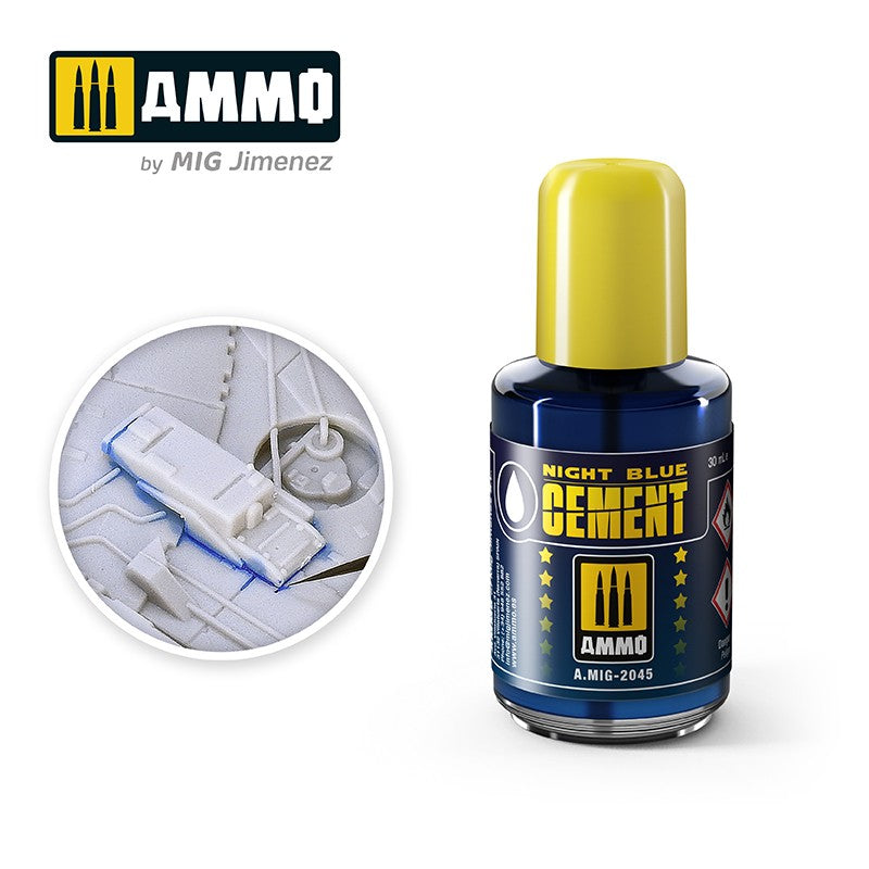 Ammo Night Blue Cement 30ml MIG2045