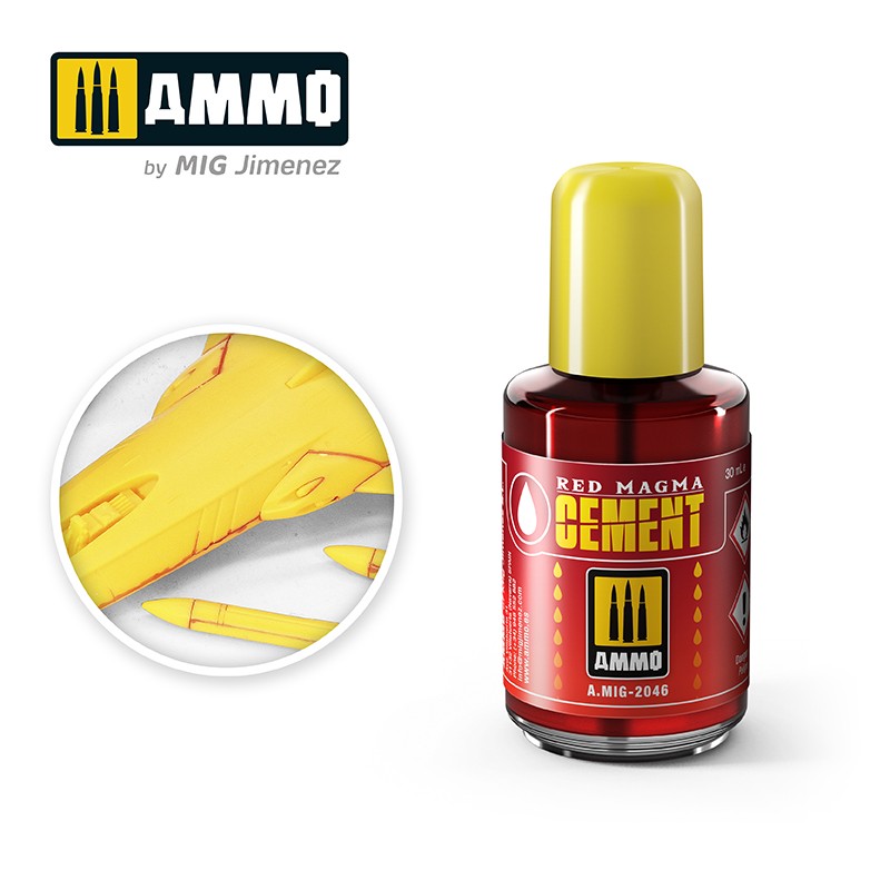 Ammo Red Magma Cement 30ml MIG2046