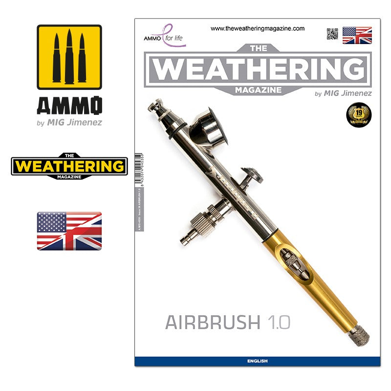 MIG4535 AMMO The Weathering Magazine 36 - Airbrush 1.0 (English)