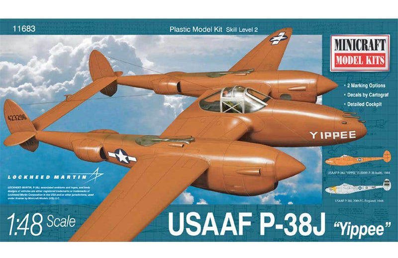 1:48 P-38J USAAF w/2 marking option