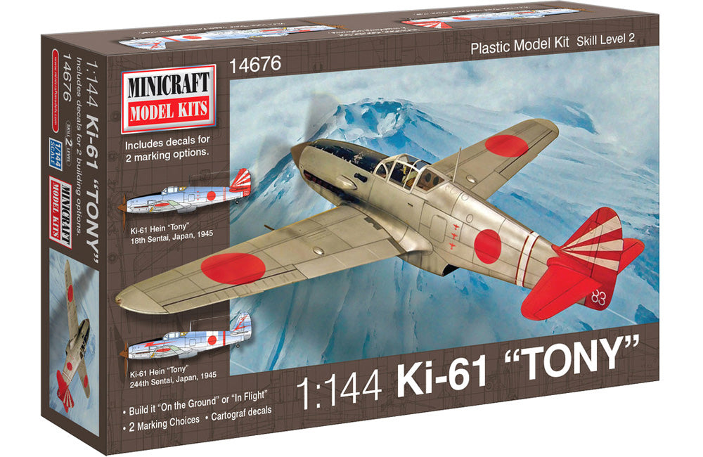 1:144 Ki-61 IJA Tony w/2 marking