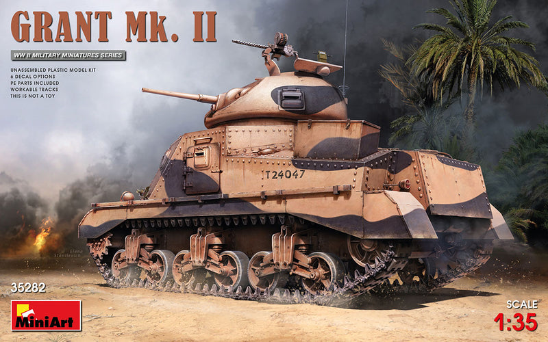 Miniart 1/35 British Grant Mk II Tank 35382